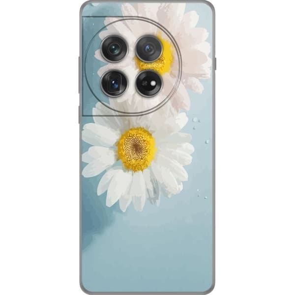 Taske til OnePlus 12 med sommerblomster