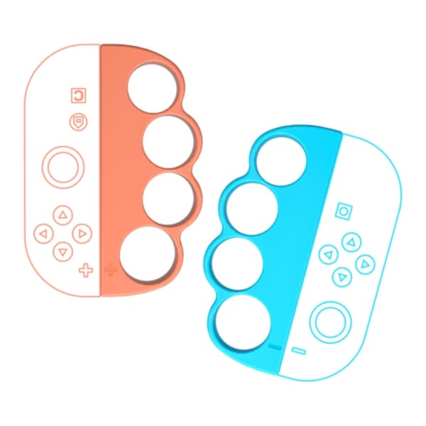 Nintendo Switch 23-i-1 Familie Tilbehørssæt 2 - Orange & Blå