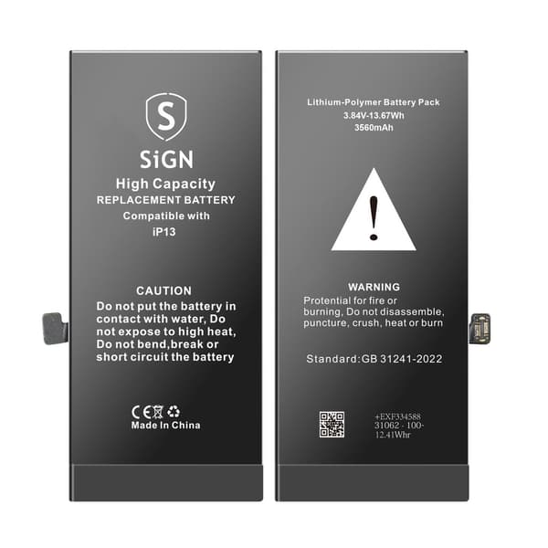 iPhone 13 Højkapacitetsbatteri - 3530mAh