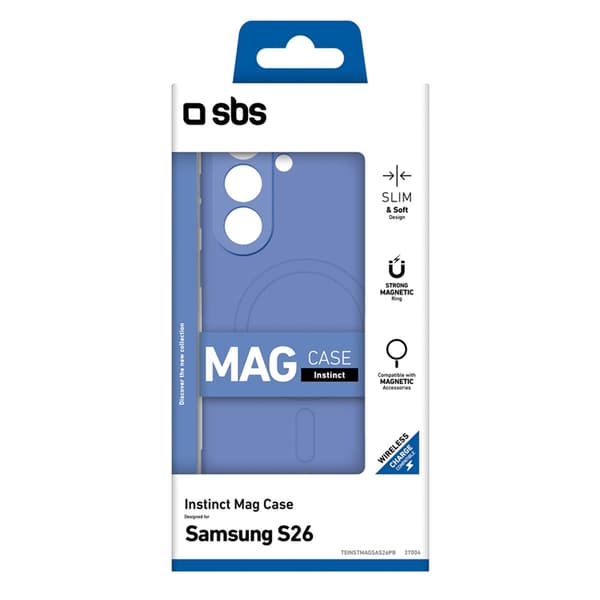 SBS Mobilskal För Galaxy S26 MagSafe Instinct Mag - Blå