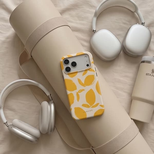 Tech-Protect Mobilskal För iPhone 18 Pro Magsafe Lamano - Lemon Haze