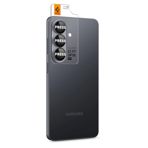 Spigen [2-pak] Kamerabeskyttelse Hærdet Glas Til Galaxy S26 Plus - Sort