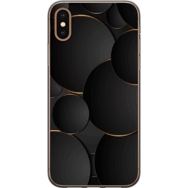 Telefontaske til Apple iPhone XS Max med luksus cirkler