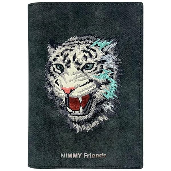 Nimmy Passikotelo Lompakko Raptor Tiger - Harmaa