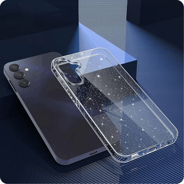 Tech-Protect Mobilskal till Galaxy A56 5G Flexair - Glitter