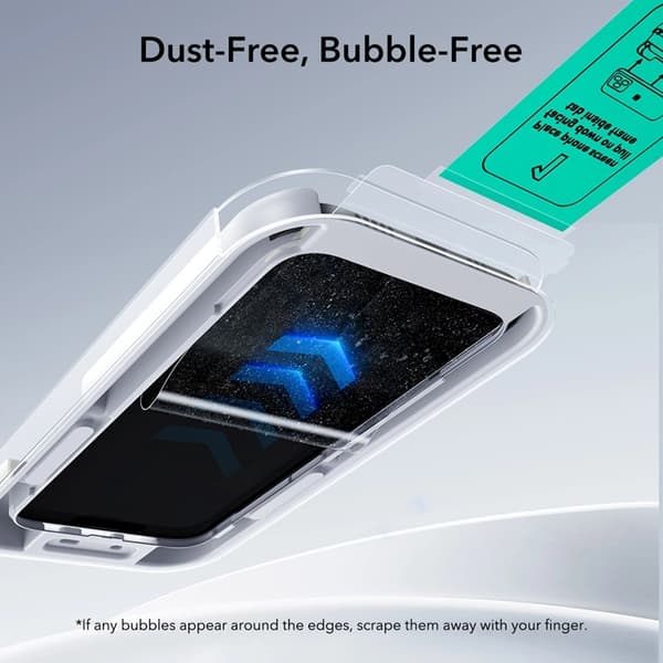 ESR [2-Pack] iPhone 17 Pro Max karkaistu lasinen näytönsuoja - Kirkas
