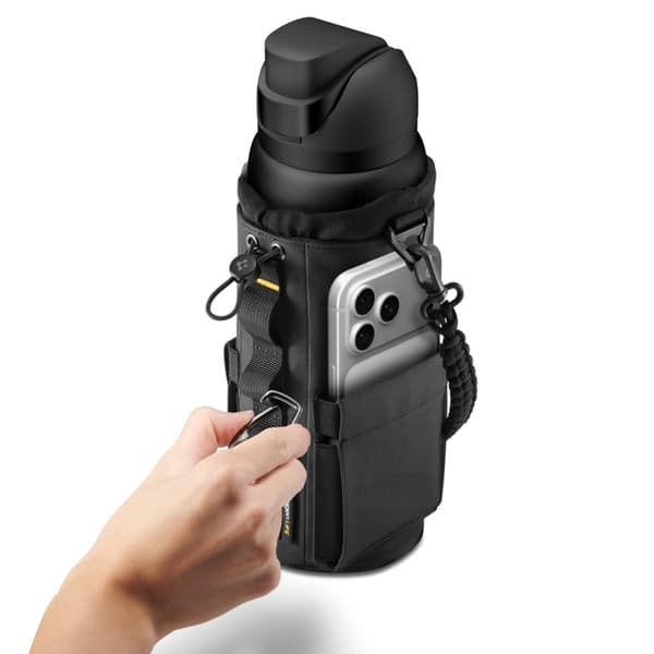 Spigen LF500 Tumbler Taske - Sort