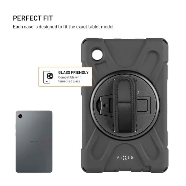 FIXED Robust Tablet Cover etui Samsung Galaxy Tab A11 Sort
