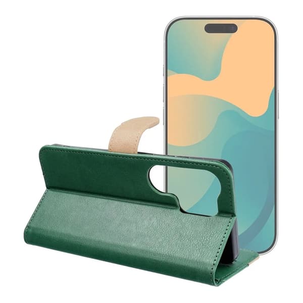 Plånboksfodral För Galaxy S26 Plus Split - Marinblå/Cream