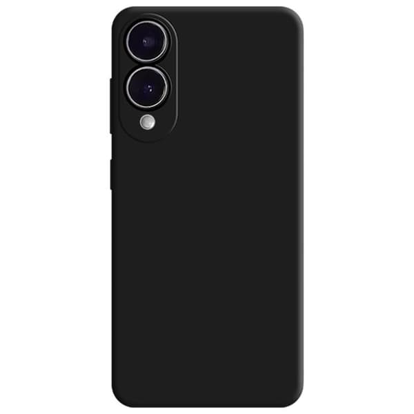 3MK Telefontaske til Galaxy S25 Edge Silikone - Sort
