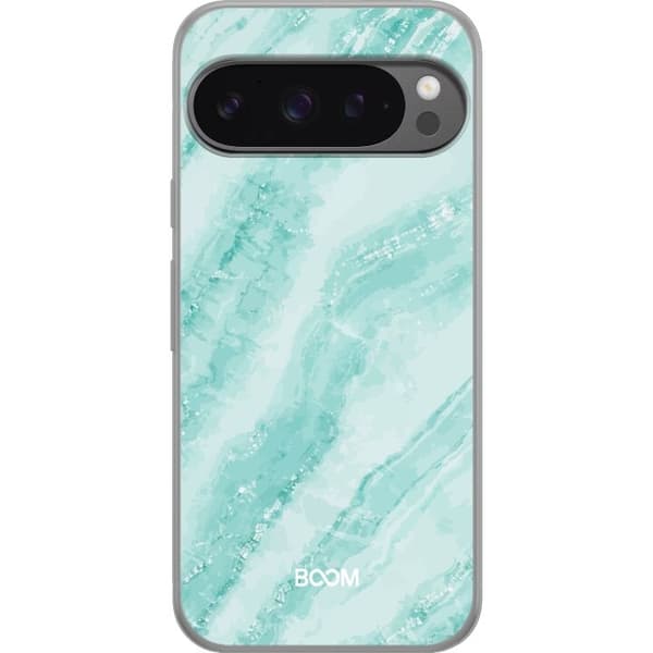 Telefontaske til Google Pixel 9 Pro XL med Mint Marble