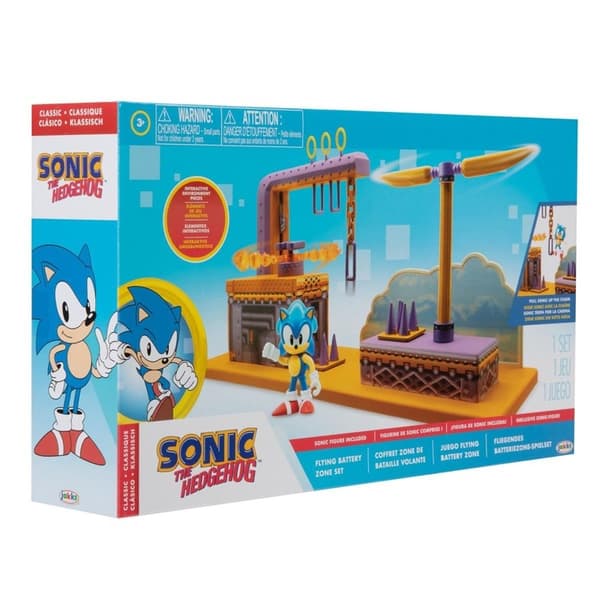 SONIC 2.5 Inch Playset Flying Battery Zone