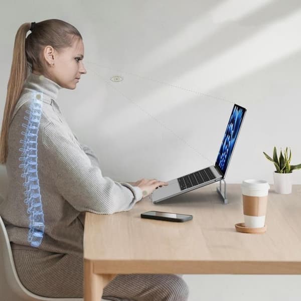 Tech-Protect Universal Stand til bærbar computer ULS100 - Grå