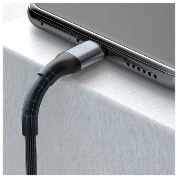 3MK USB-A til USB-C 18W Kabel 9V/2A 2m N-SERIE Hyper - Sort