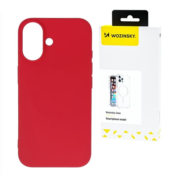 Wozinsky silikonikuori Galaxy S25 Plus - Punainen