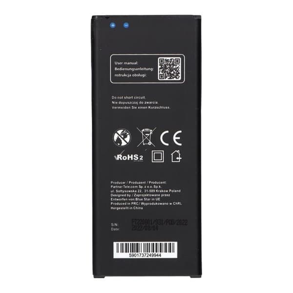 Blå Stjerne Galaxy Note 4 Batteri N910 3400 mAh PREMIUM