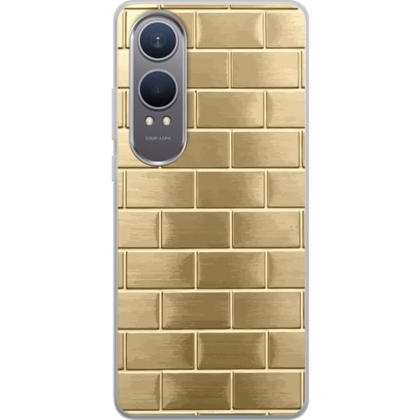 Taske til OnePlus Nord CE4 Lite med gyldne mursten