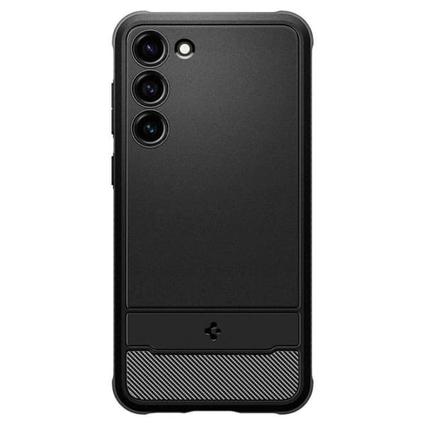 Spigen Galaxy S23 -kuori Rugged Armor - Musta