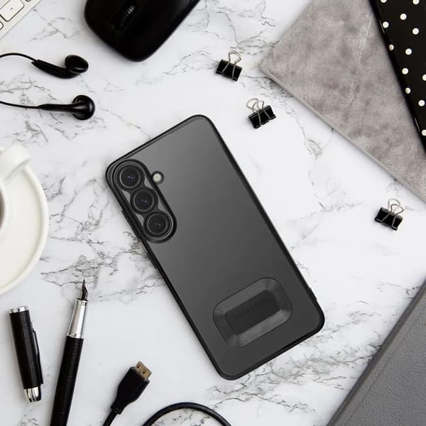 Telefontaske til Galaxy S25 Plus Glam - Sort