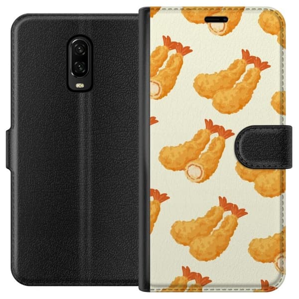 Plånboksfodral till OnePlus 6T med Räkor