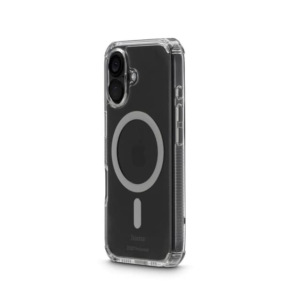 HAMA Mobilskal Extreme Protect iPhone 16 MagCase Transparent
