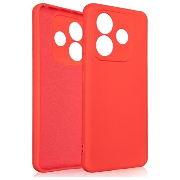 Beline Xiaomi Redmi Note 14 Mobilskal Silikon - Röd
