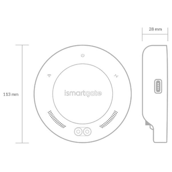 ISMARTGATE Garageöppnare Mini