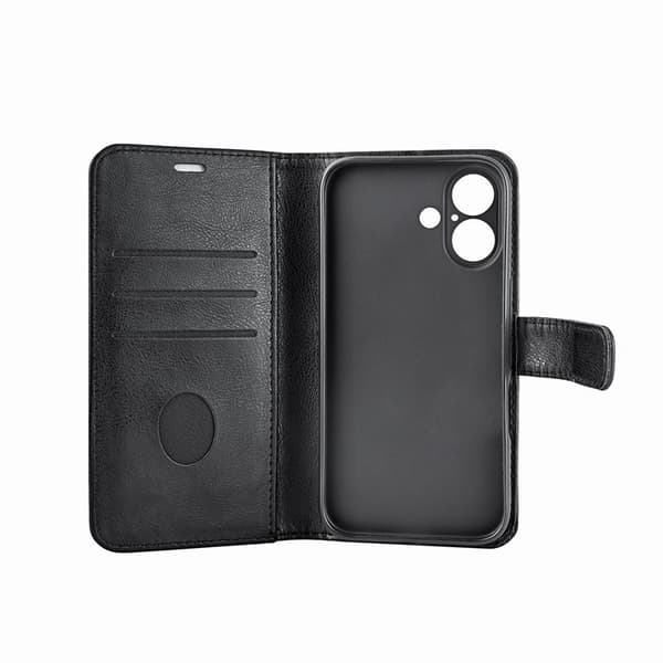 Radicover iPhone 16 Pung Taske RFID Strålebeskyttelse - Sort
