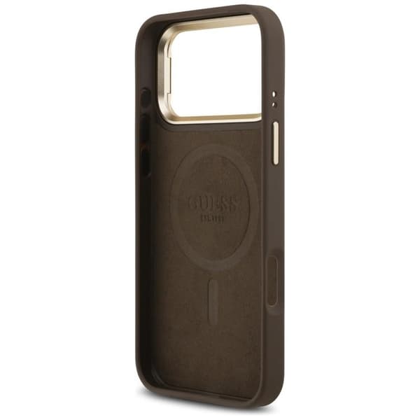 Guess Mobilskal till iPhone 17 Pro Max MagSafe Triangle Logo & Stand