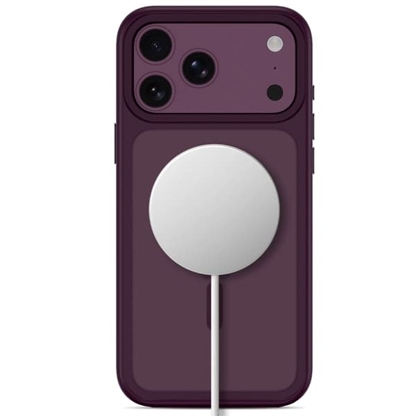 Tech-Protect Mobilcover Til iPhone 18 Pro Magsafe Magmat - Mat Bourgogne