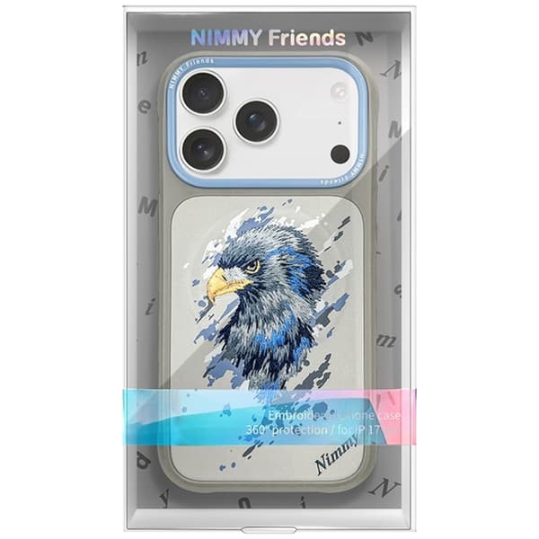 Nimmy Mobilskal För iPhone 17 Pro MagSafe Eagle - Grå