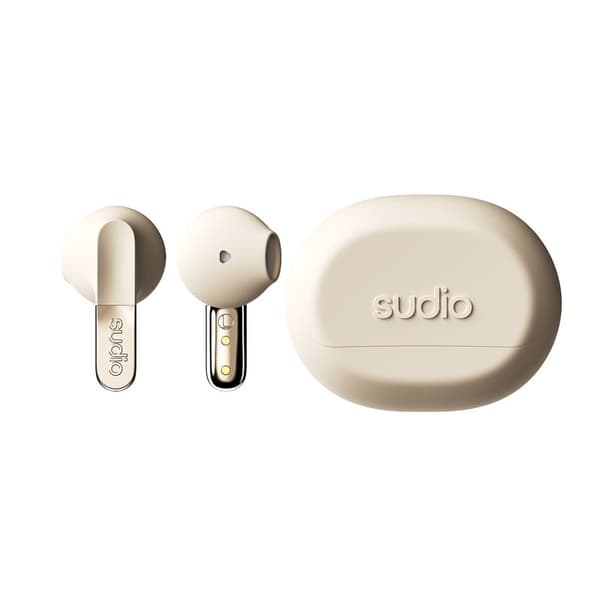SUDIO Hörlurar N3 In-Ear True Wireless Sand