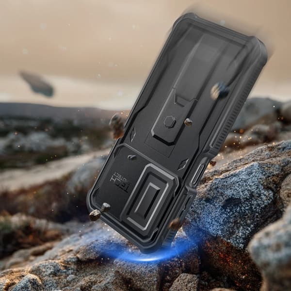 Tech-Protect telefontaske til Galaxy A17 4G/5G Kevlar Camplus - Sort