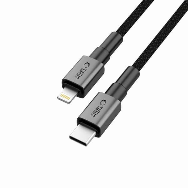 Tech-Protect USB-C/Lightning-kaapeli Ultraboost DNA PD 27W/3A 25cm