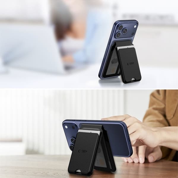 Tech-Protect MagSafe Universal kortholderstativ - Carbon