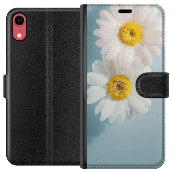 Apple iPhone XR tegnebog med sommerblomster