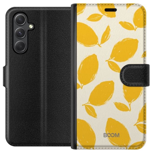 Plånboksfodral till Samsung Galaxy A35 med Lemon Breeze