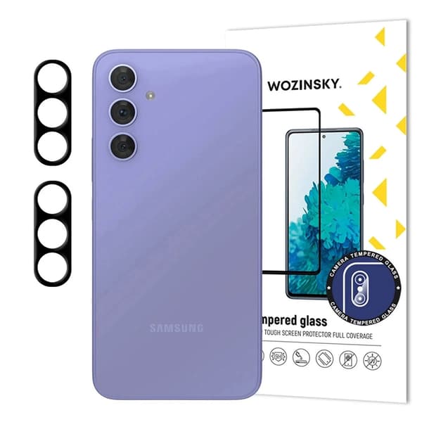 [2-pak] Wozinsky Hærdet Glas Kamerabeskyttelse Til Galaxy A17 - Sort