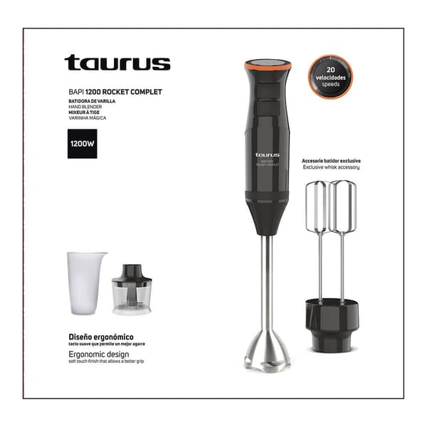 TAURUS Stavblender 1200 W Sæt