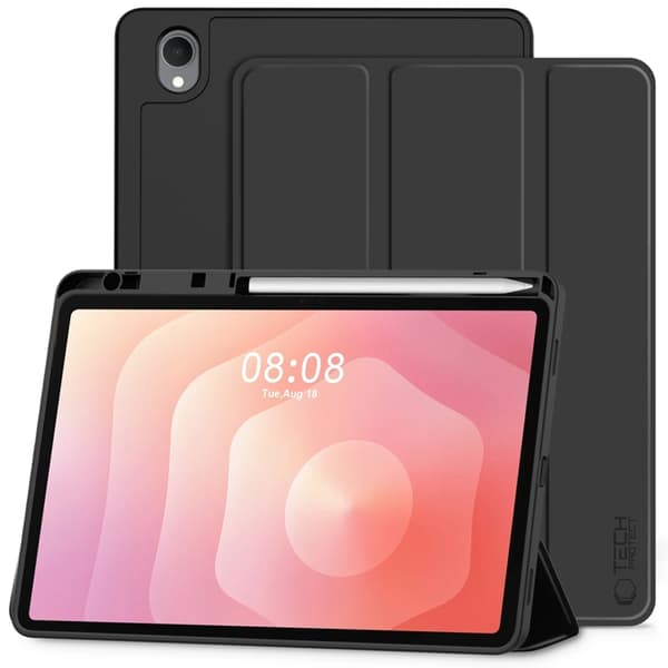 Tech-Protect Galaxy Tab S11 -kotelo - Musta