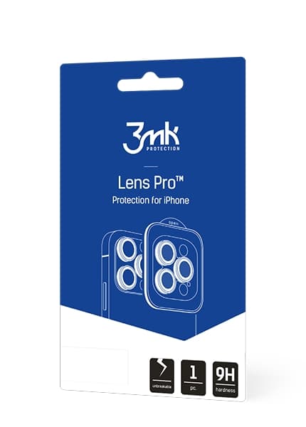 3MK iPhone 15 Grafiitti Pro -kameralinssisuoja