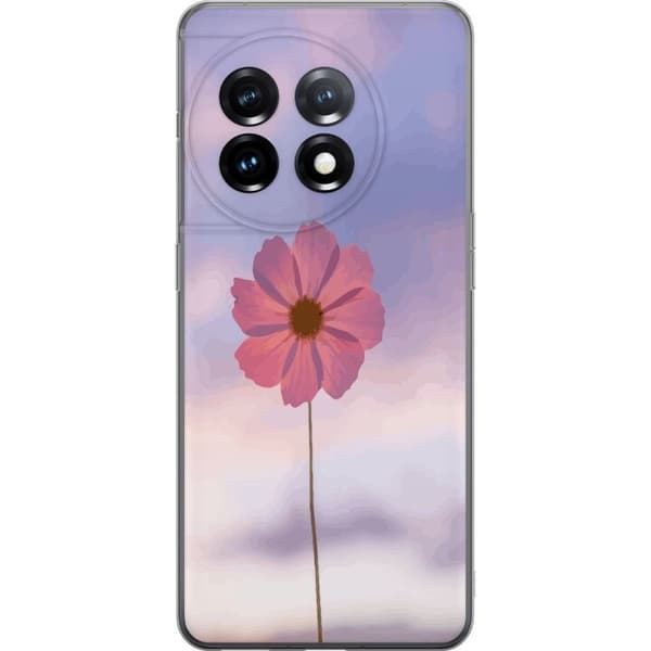 Mobilskal till OnePlus 11R med Rosa blomma