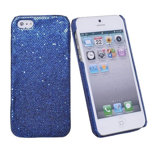 Sparkle skal till Apple iPhone 5/5S/SE (Blå)
