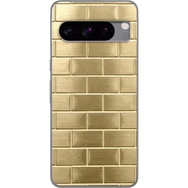 Mobilskal till Google Pixel 8 Pro med Gyllene Murstenar