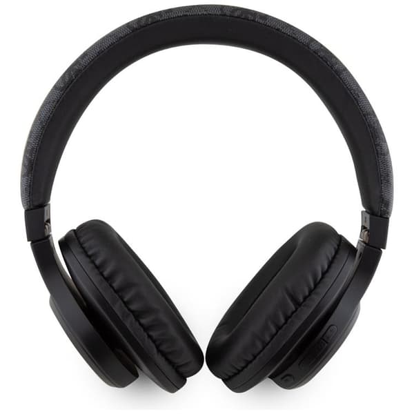Guess On-Ear Hörlurar Bluetooth 4G Triangle Logo - Svart