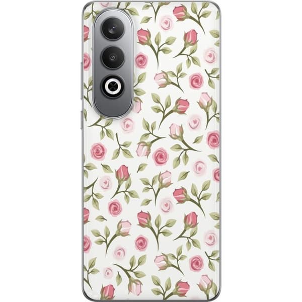 Taske til OnePlus Nord CE4 med blomster