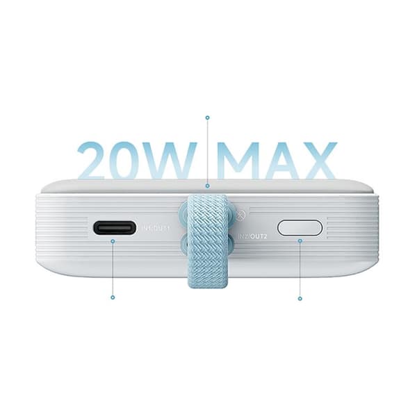 Cuktech Magnetisk Powerbank 10000 mAh CP132ML - Vit