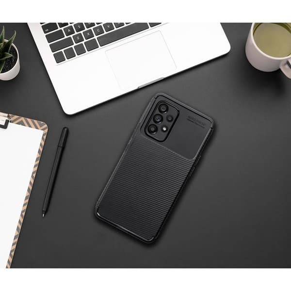 Mobilcover til Galaxy A14 4G/5G Carbon Premium - Sort