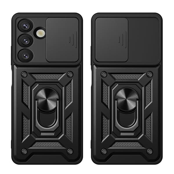 Mobilskal för Galaxy S26 Plus Hybrid Armor Camshield - Svart