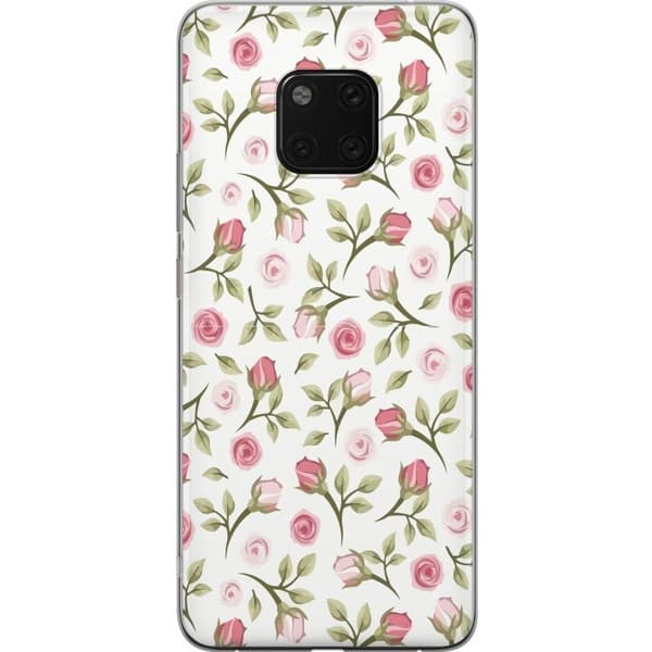 Telefontaske til Huawei Mate 20 Pro med blomster